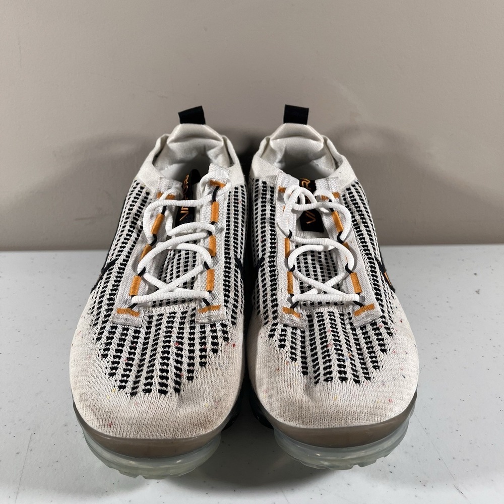 Nike Air VaporMax 2021 Flyknit Shoes Kumquat-Black DM0025-101 Men's Size 7.5 - Picture 5 of 9